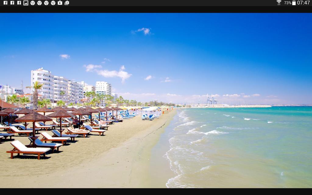 Panikos Beach Apartment I ลาร์นาคา ภายนอก รูปภาพ