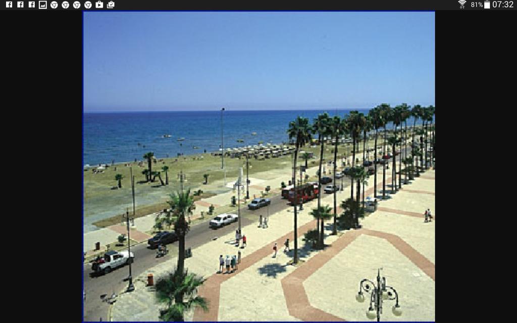 Panikos Beach Apartment I ลาร์นาคา ภายนอก รูปภาพ